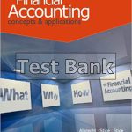 Accounting Concepts and Applications 11th Edition Albrecht Test Bank