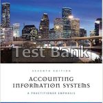 Accounting Information Systems A Practitioner Emphasis 7th Edition Heagy Test Bank