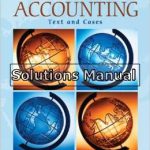 Accounting Texts and Cases 13th Edition Anthony Solutions Manual