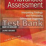Advanced Assessment Interpreting Findings and Formulating Differential Diagnoses 3rd Edition Goolsby Test Bank