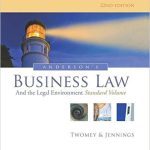 Andersons Business Law and the Legal Environment Standard Volume 22nd Edition Twomey Solutions Manual
