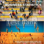 Australasian Business Statistics 4th Edition black Test Bank