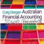 Australian Financial Accounting 7th Edition Deegan Test Bank