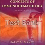 Basic and Applied Concepts of Immunohematology 2nd Edition Blaney Test Bank