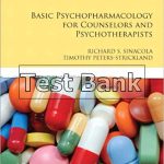 Basic Psychopharmacology for Counselors and Psychotherapists 2nd Edition Sinacola Test Bank
