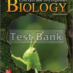 Biology Concepts and Investigations 4th Edition Hoefnagels Test Bank