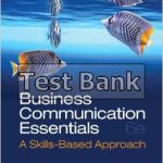 Business Communication Essentials 6th Edition Bovee Test Bank