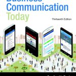 Business Communication Today 13th Edition Bovee Test Bank