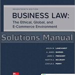 Business Law 17th Edition Langvardt Solutions Manual