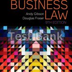 Business Law 9th Edition Gibson Test Bank