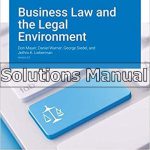 Business Law and the Legal Environment v2 1st Edition Miller Solutions Manual