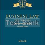 Business Law Text Cases An Accelerated Course 14th Edition Miller Test Bank