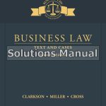 Business Law Texts And Cases 14th Edition Clarkson Solutions Manual