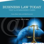 Business Law Today Standard Text and Summarized Cases 10th Edition Miller Test Bank
