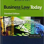 Business Law Today Text and Summarized Cases E Standard 9th Edition Miller Solutions Manual