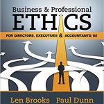 Business and Professional Ethics for Directors Executives Accountants 8th Edition Brooks Test Bank