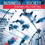 Business and Society Stakeholders Ethics Public Policy 15th Edition Lawrence Test Bank