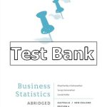 Business statistics Australia New Zealand 6th Edition Selvanathan Test Bank