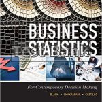 Business Statistics for Contemporary Decision Making Canadian 2nd Edition Black Test Bank