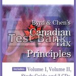 Byrd And Chens Canadian Tax Principles 2011 2012 Edition Canadian 1st Edition Byrd Test Bank