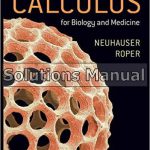 Calculus For Biology and Medicine 4th Edition Neuhauser Solutions Manual