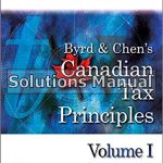 Canadian Tax Principles 2017 2018 1st Edition Byrd Solutions Manual