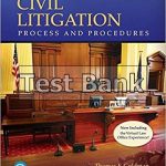 Civil Litigation Process and Procedures 4th Edition Goldman Test Bank