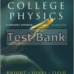 College Physics Strategic Approach with Mastering Physics 2nd Edition Knight Test Bank
