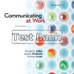 Communicating at Work Principles and Practices for Business 11th Edition Adler Test Bank