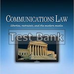 Communications Law Liberties Restraints and the Modern Media 6th Edition Zelezny Test Bank
