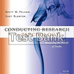 Conducting Research in Psychology Measuring the Weight of Smoke 4th Edition Pelham Test Bank