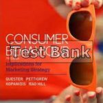 Consumer behaviour implications for Marketing strategy 7th Edition Quester Test Bank