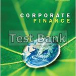 Corporate Finance Canadian 7th Edition Jaffe Test Bank