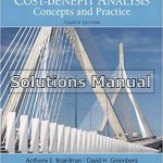 Cost Benefit Analysis 4th Edition Boardman Solutions Manual