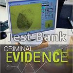 Criminal Evidence 8th Edition Hails Test Bank