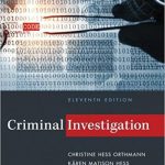 Criminal Investigation 11th Edition Hess Solutions Manual