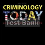 Criminology Today An Integrative Introduction 6th Edition Schmalleger Test Bank