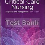 Critical Care Nursing Diagnosis and Management 8th Edition Urden Test Bank