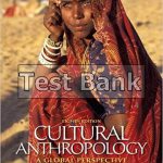Cultural Anthropology A Global Perspective 8th Edition Scupin Test Bank
