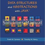 Data Structures and Abstractions with Java 5th Edition Carrano Solutions Manual