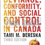 Deviance Conformity and Social Control in Canada 3rd Edition Bereska Test Bank