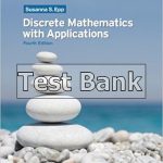 Discrete Mathematics with Applications 4th Edition Susanna Test Bank