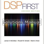 DSP First 2nd Edition McClellan Solutions Manual