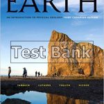 Earth An Introduction to Physical Geology Canadian 3rd Edition Tarbuck Test Bank