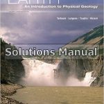 Earth An Introduction to Physical Geology Canadian 4th Edition Tarbuck Solutions Manual