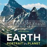 Earth Portrait of a Planet 6th Edition Marshak Solutions Manual