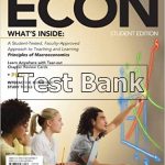 ECON for Macroeconomics 1st Edition McEachern Test Bank