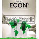 ECON MACRO 6th Edition McEachern Test Bank