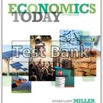 Economics Today 17th Edition Miller Test Bank