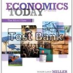Economics Today The Macro View 17th Edition Miller Test Bank